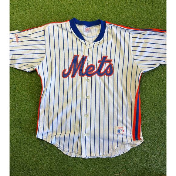 Vintage Mets Baseball Jersey - Picture 1 of 6